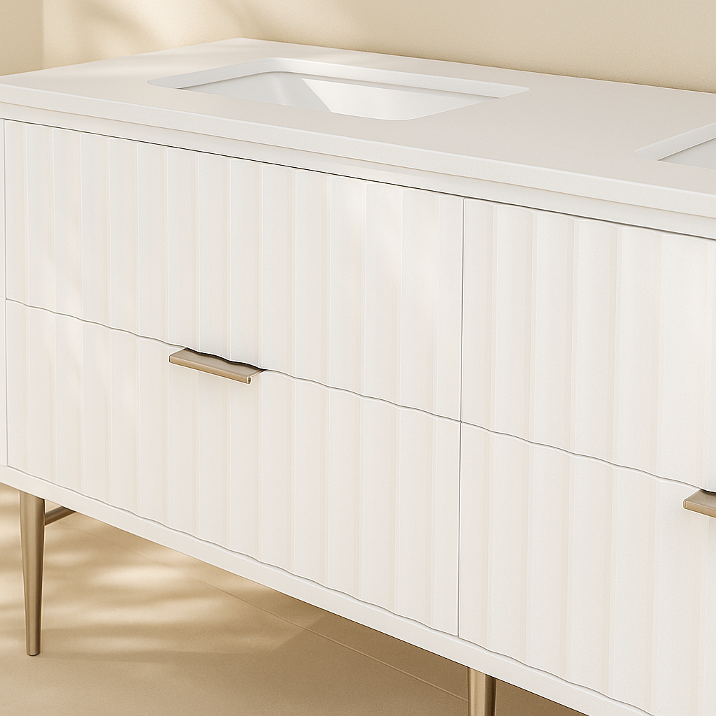 Modernist 60" Bathroom Vanity