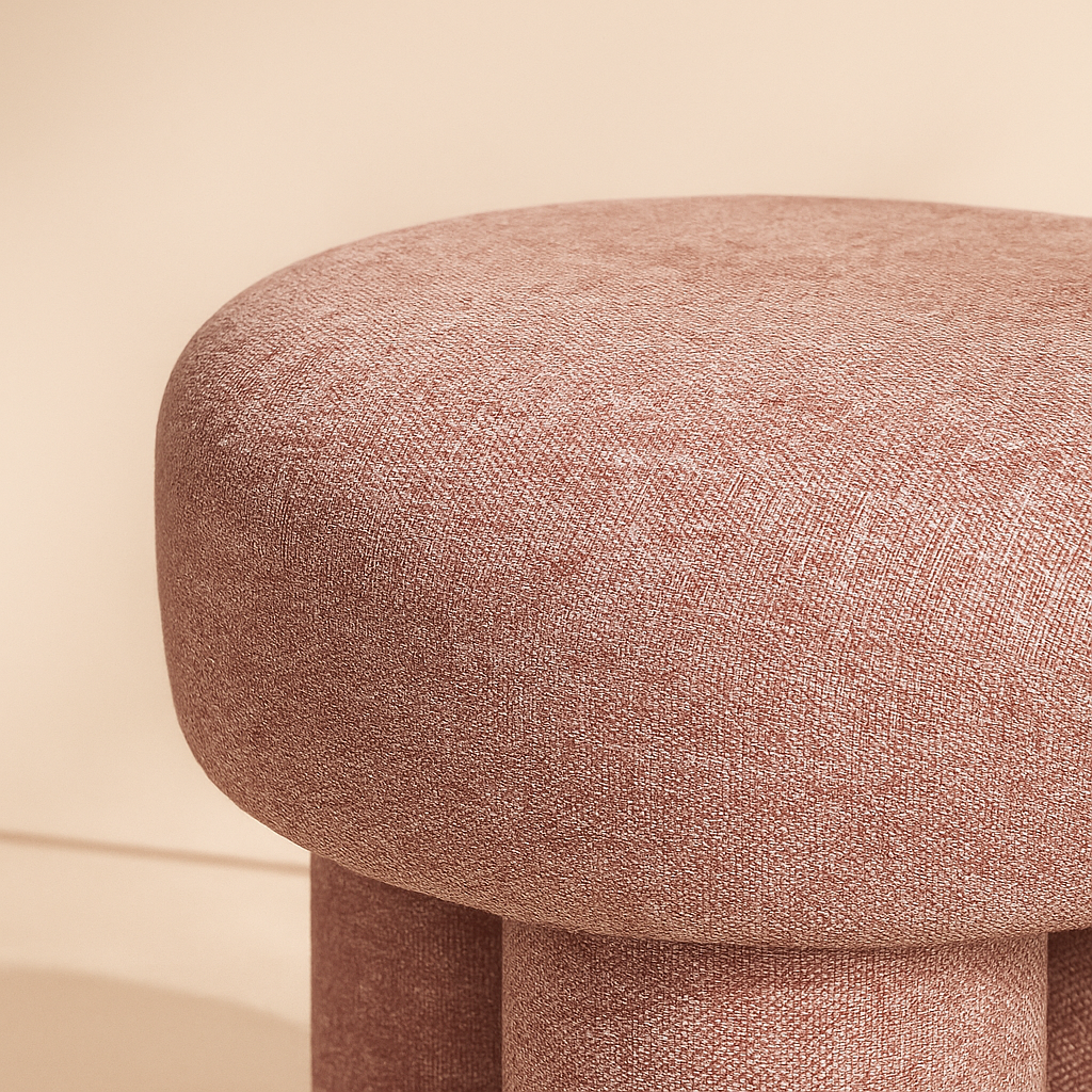 Larson Fabric Stool | Ottoman
