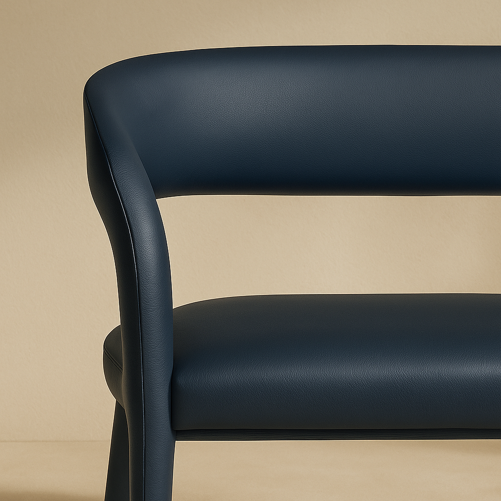 Sylvester Vegan Leather Bench