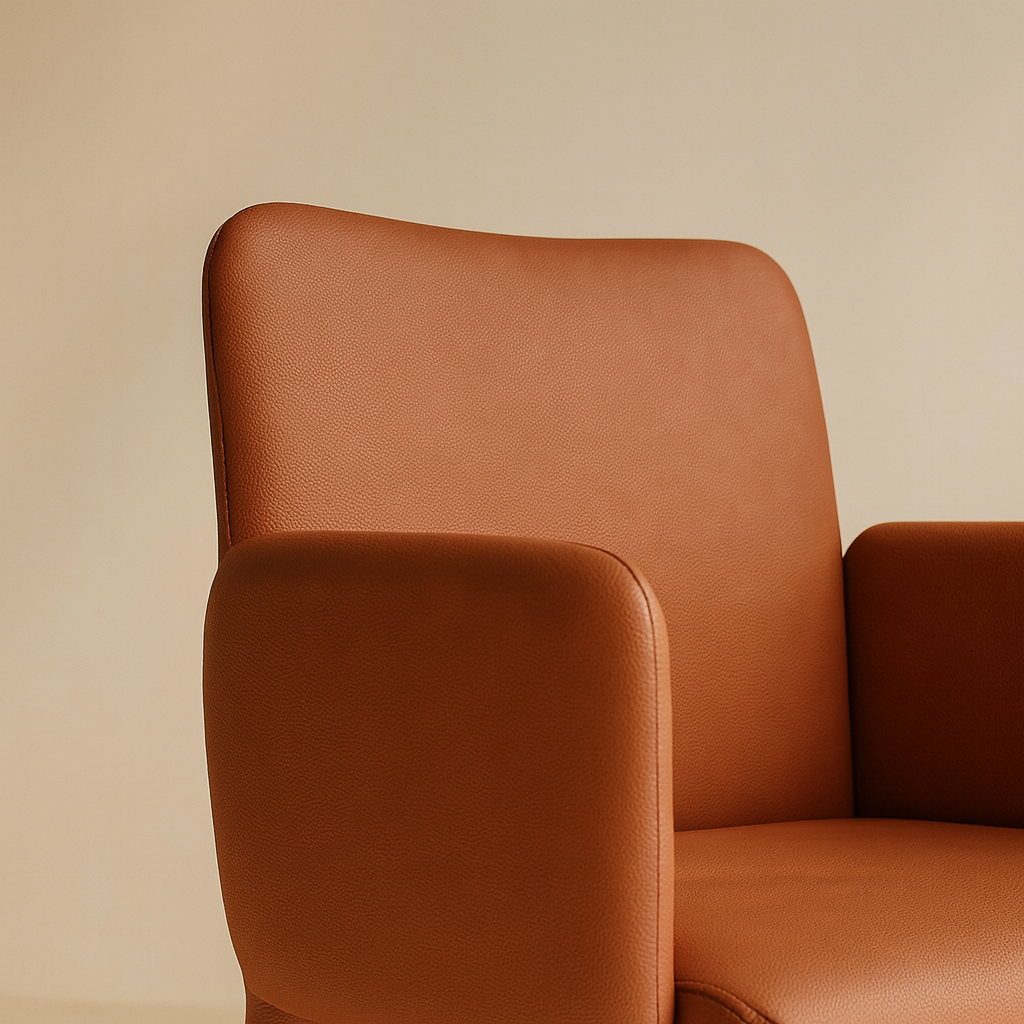 Pelle Vegan Leather Dining Chair / Accent Chair