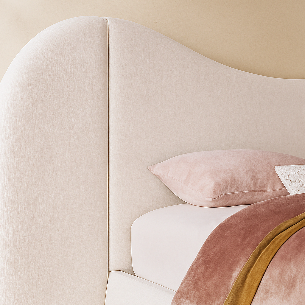 Everest Linen Fabric Bed