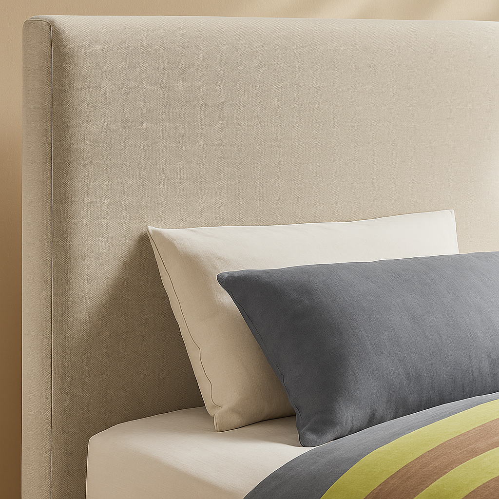 Alfie Linen Fabric Bed