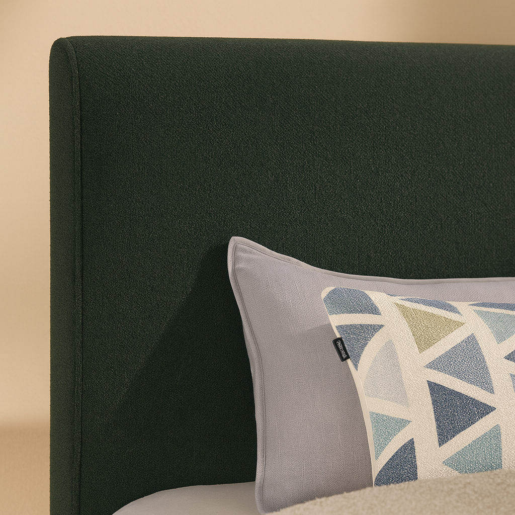 Stylus Boucle Fabric Bed