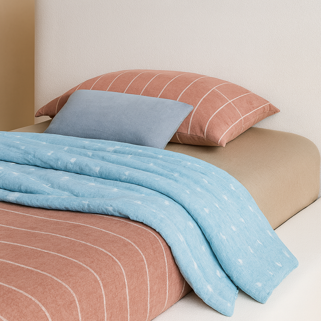 Terra Boucle Fabric Bed