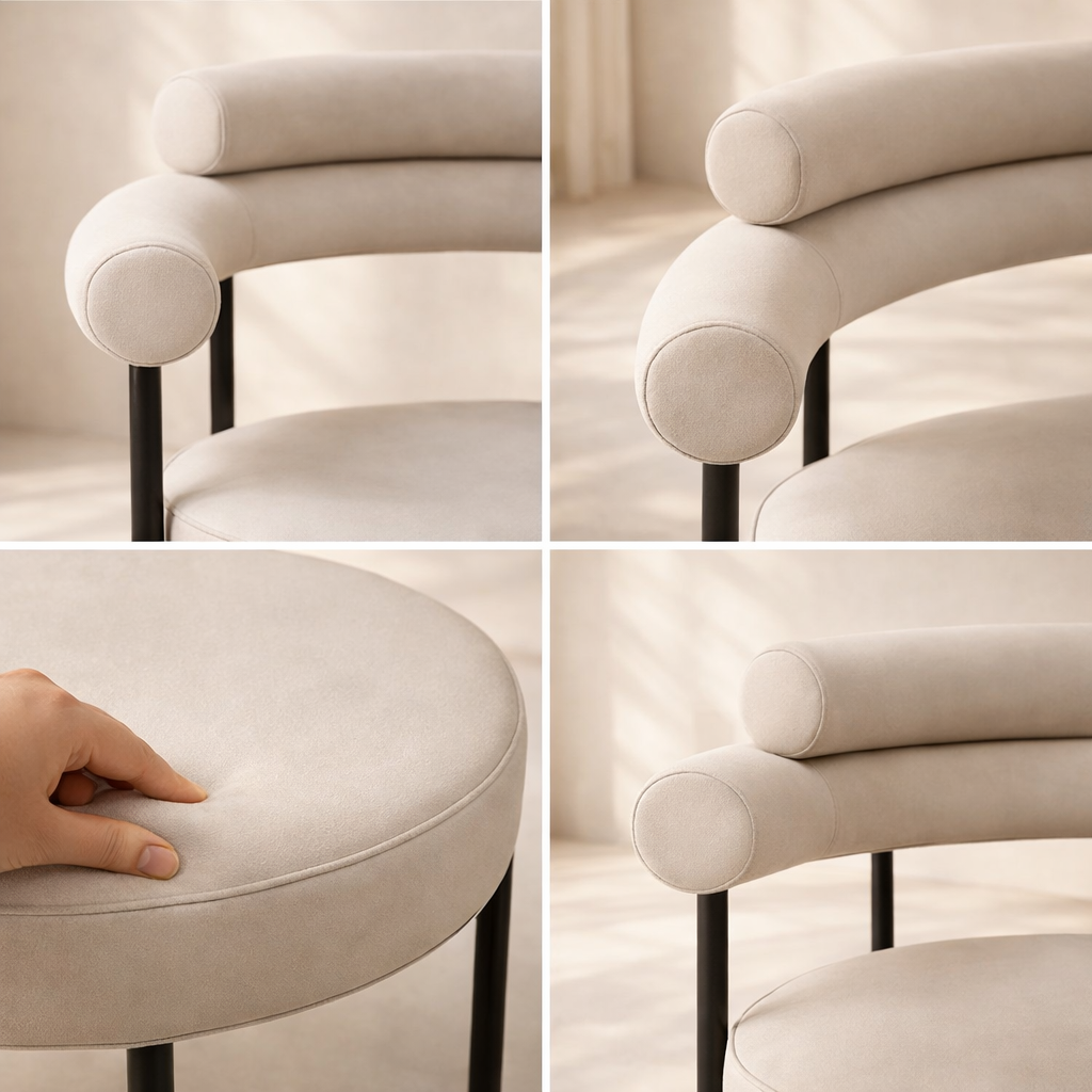 Blake Vegan Leather Dining Chair (set of 2)