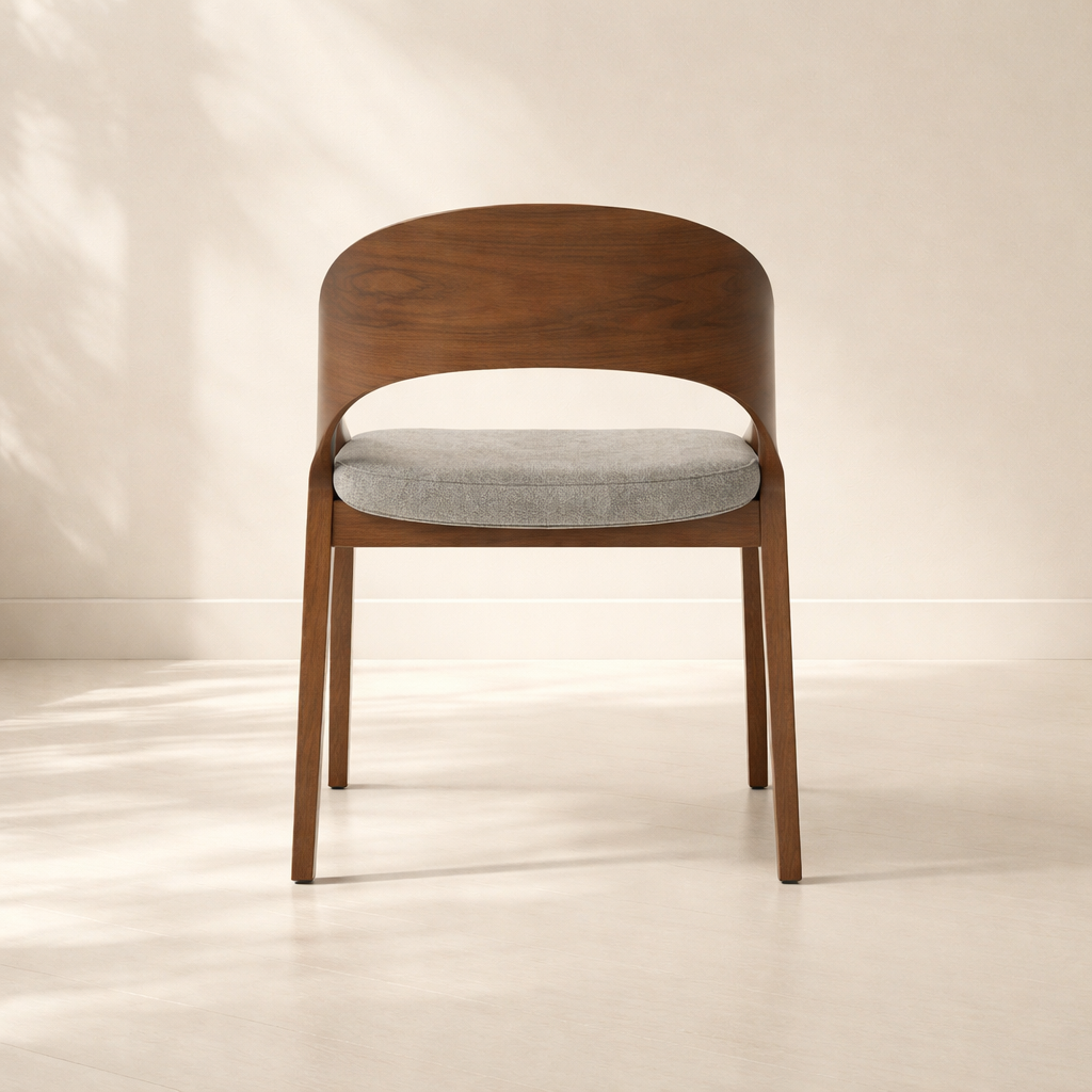 Woodson Linen Fabric Dining Chair (set of 2)