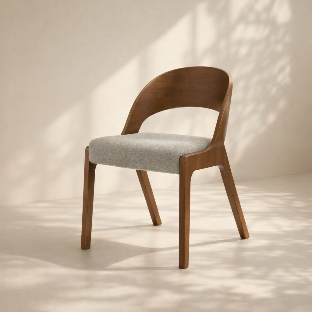 Woodson Linen Fabric Dining Chair (set of 2)