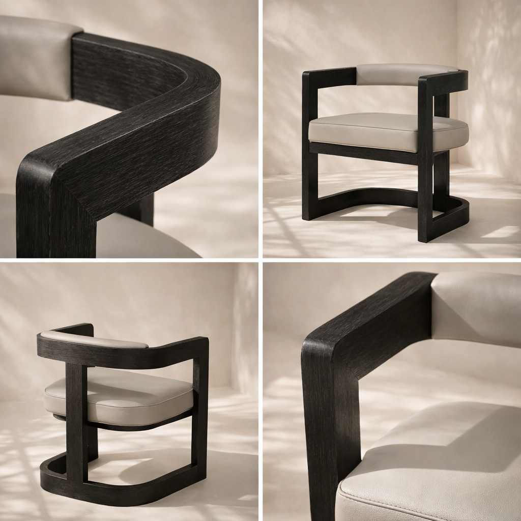 Manchester Vegan Leather Dining Chair