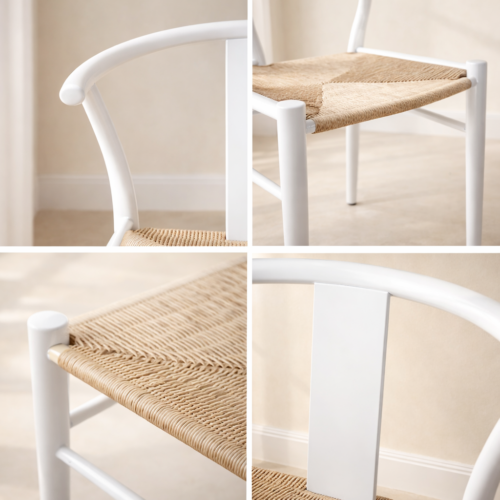 Beck Hand Woven Rope Dining Chair (set of 2)