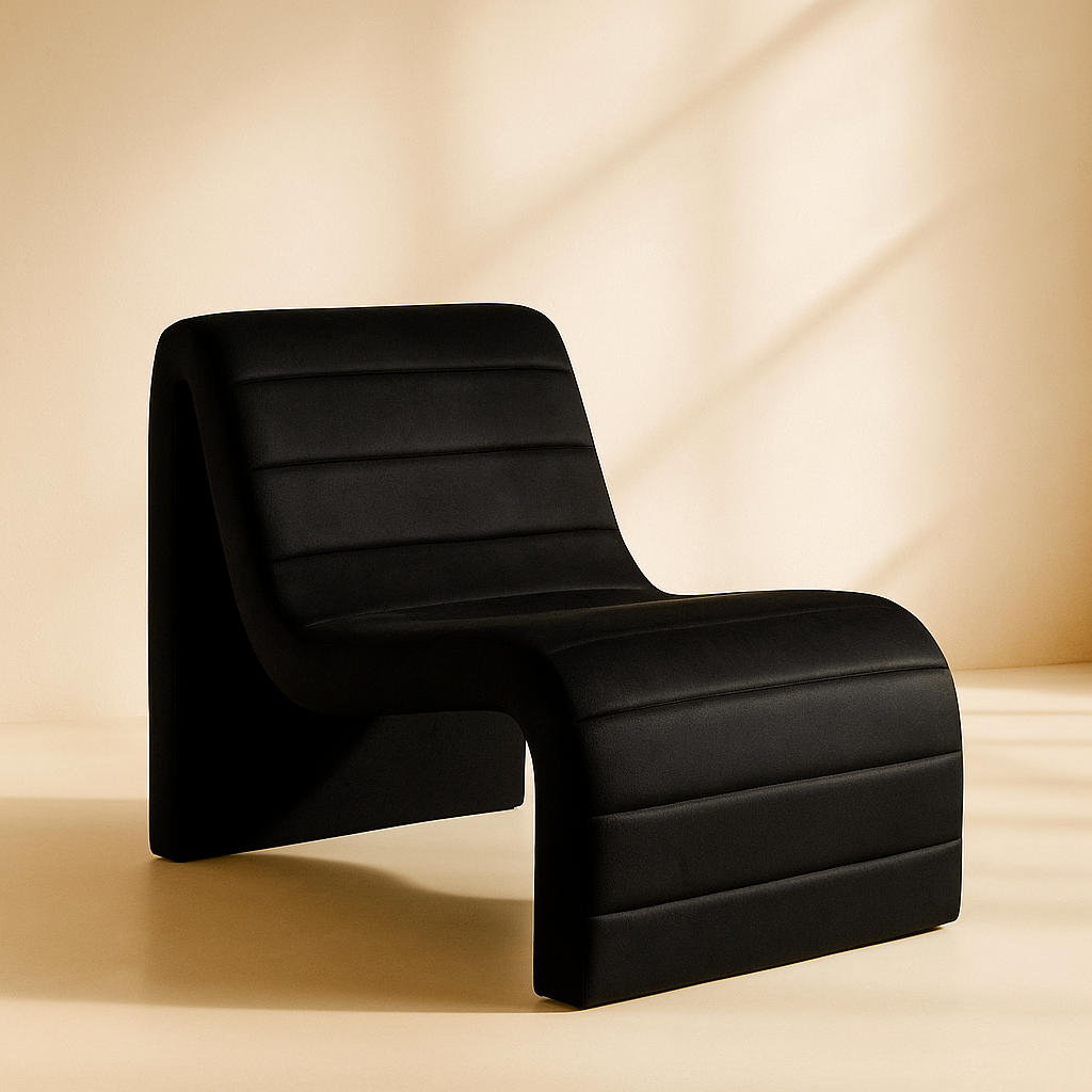 Ivy Velvet Accent Chair