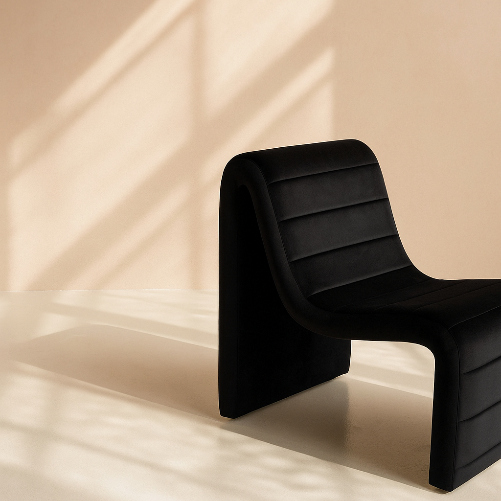 Ivy Velvet Accent Chair