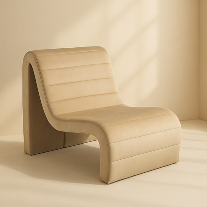 Ivy Velvet Accent Chair