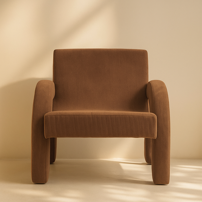 Corduroy Accent Chair