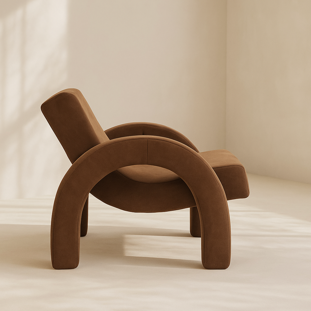 Corduroy Accent Chair