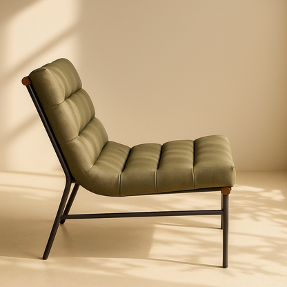 Burke Vegan Leather Accent Chair