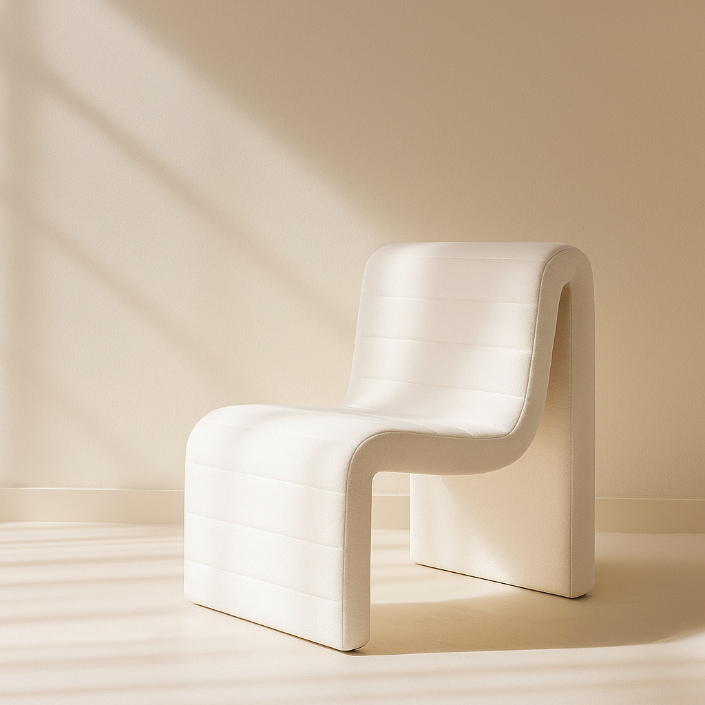 Ivy Vegan Leather Accent Chair