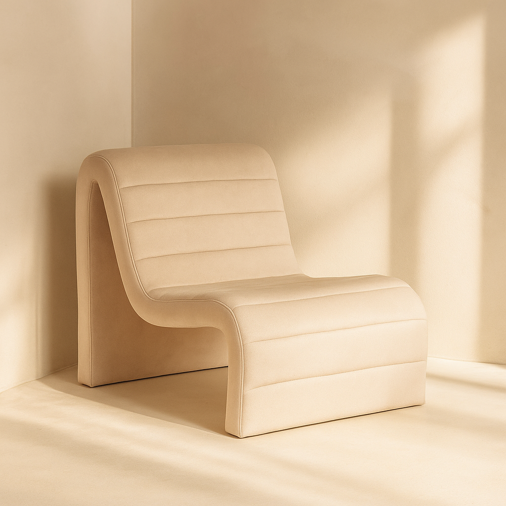 Ivy Vegan Leather Accent Chair