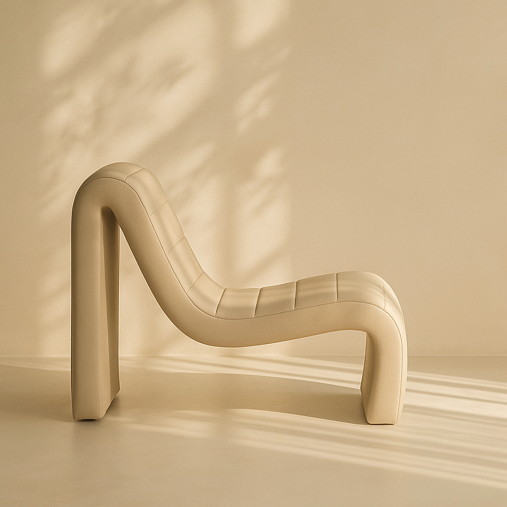 Ivy Vegan Leather Accent Chair