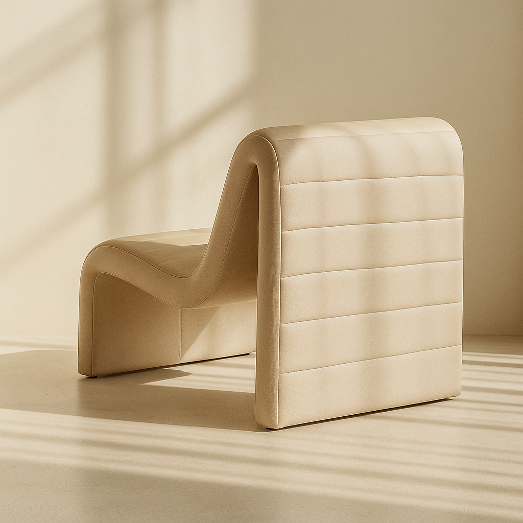 Ivy Vegan Leather Accent Chair