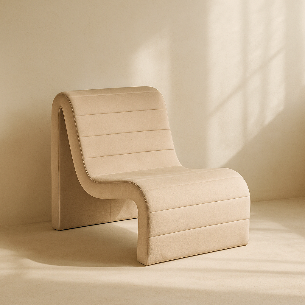 Ivy Vegan Leather Accent Chair