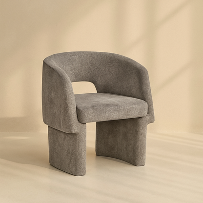 Emmet Chenille Fabric Accent Chair