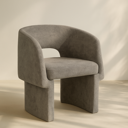 Emmet Chenille Fabric Accent Chair