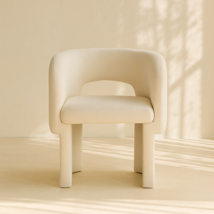 Emmet Chenille Fabric Accent Chair