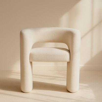 Emmet Chenille Fabric Accent Chair