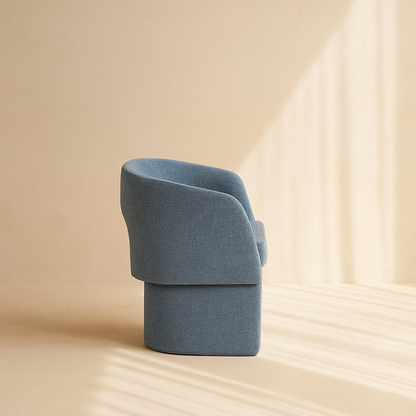 Emmet Chenille Fabric Accent Chair