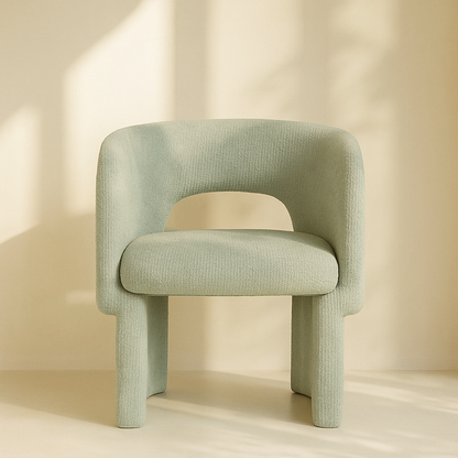Emmet Chenille Fabric Accent Chair