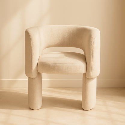 Emmet Chenille Fabric Accent Chair