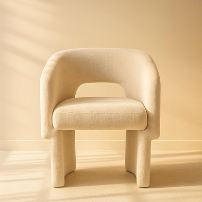 Emmet Chenille Fabric Accent Chair