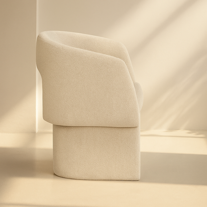 Emmet Chenille Fabric Accent Chair