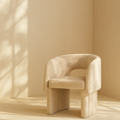 Emmet Chenille Fabric Accent Chair