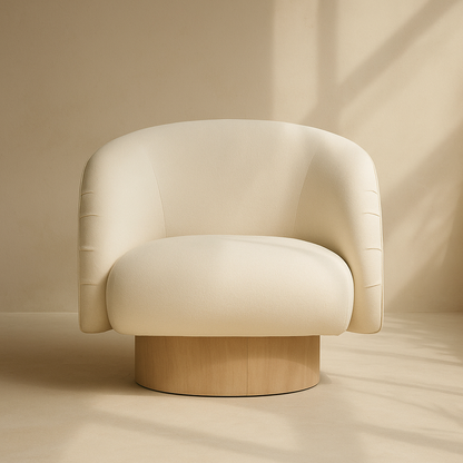 Gibson Vegan Leather Accent Chair