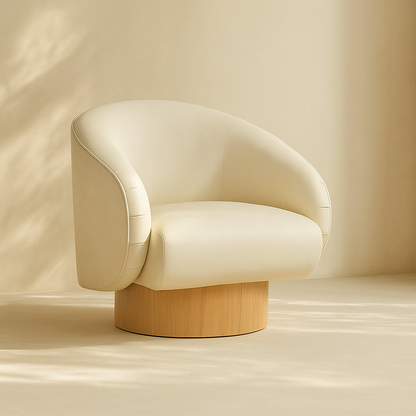 Gibson Vegan Leather Accent Chair