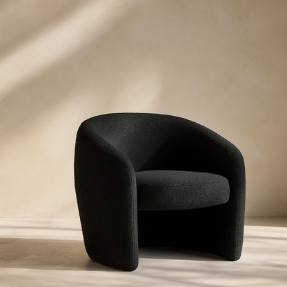 Acadia Boucle Fabric Accent Chair