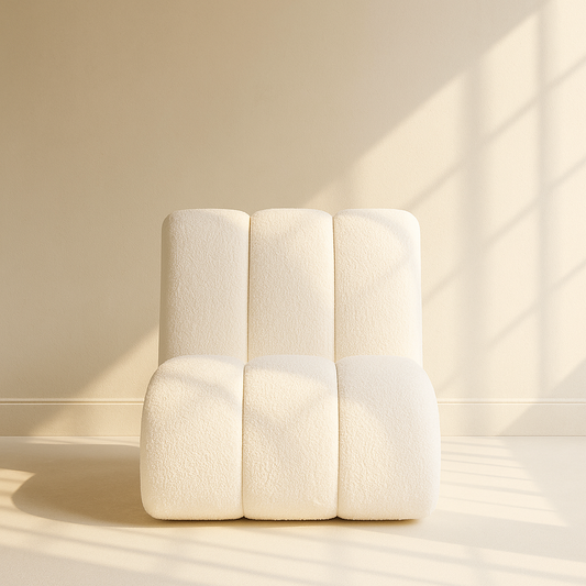 Swoon Faux Sheepskin Upholstered Accent Chair