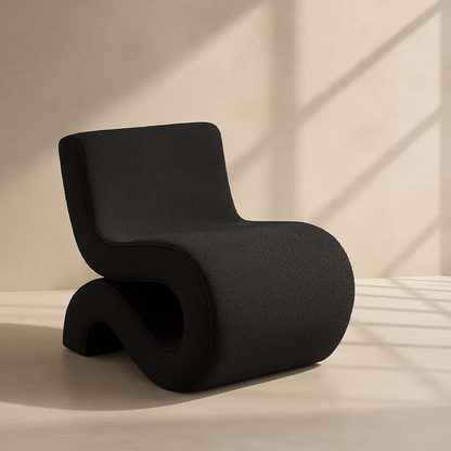 Desiree Boucle Fabric Accent Chair