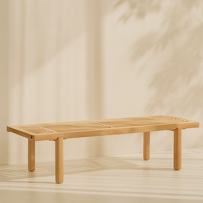 Naya Chenille Fabric Bench