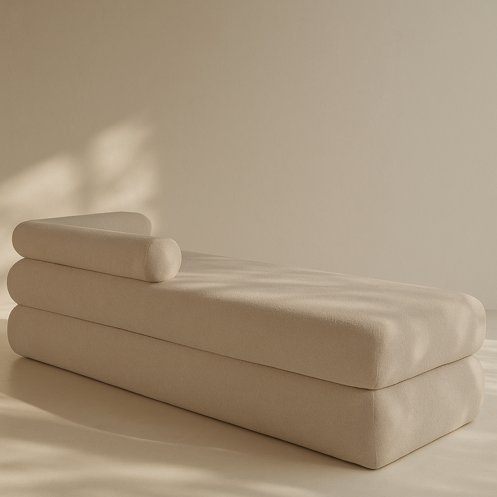 Kennedy Chenille Fabric Bench