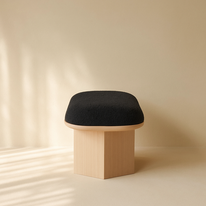 Wilshire Boucle Fabric Bench