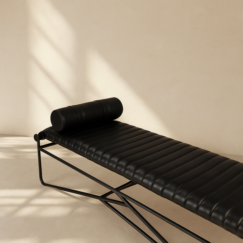 Gatsby Vegan Leather Bench