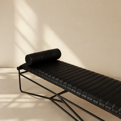 Gatsby Vegan Leather Bench