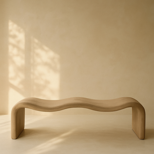 Willow Vegan Leather Bench