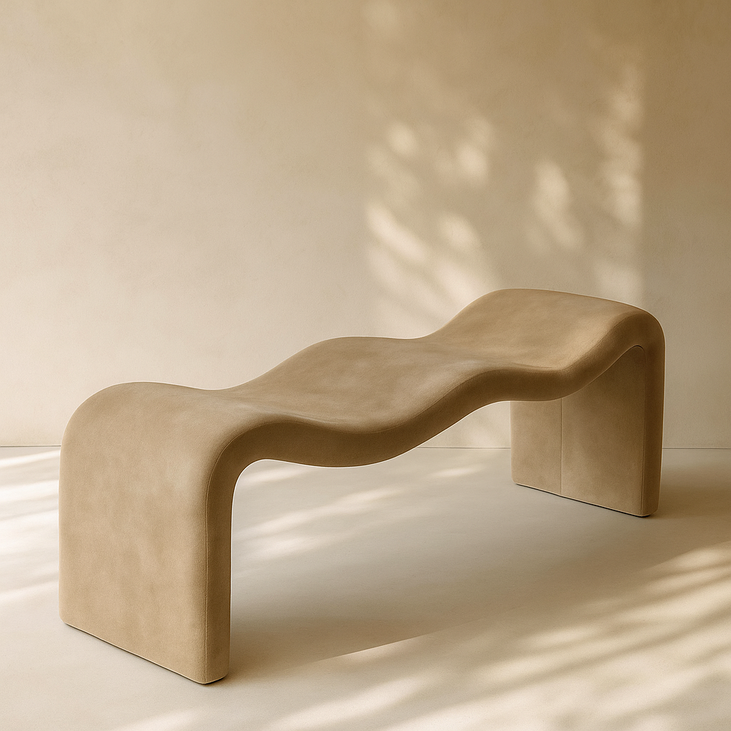 Willow Vegan Leather Bench