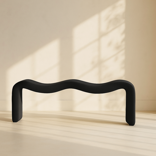Willow Corduroy Fabric Bench