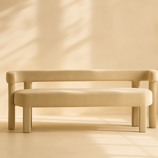 Athena Velvet Bench