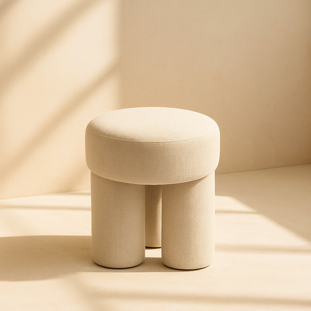 Larson Fabric Stool | Ottoman