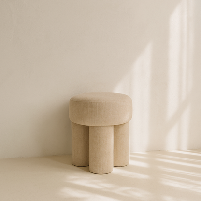 Larson Fabric Stool | Ottoman